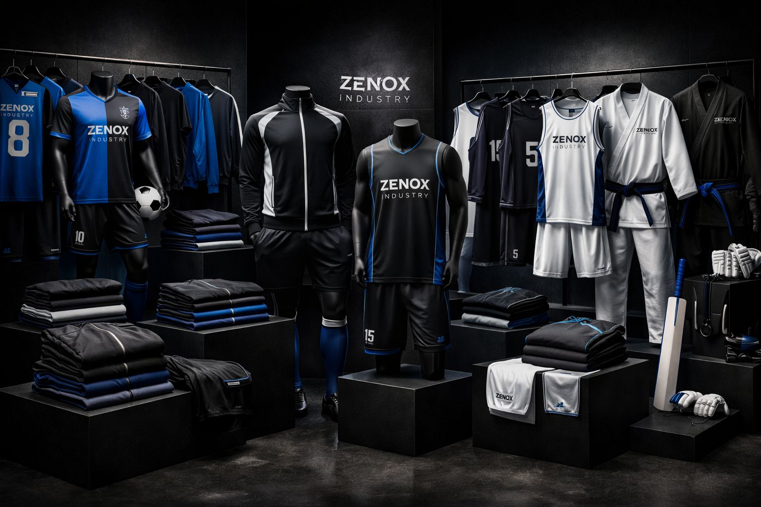 Zenox Sportswear Manufacturer